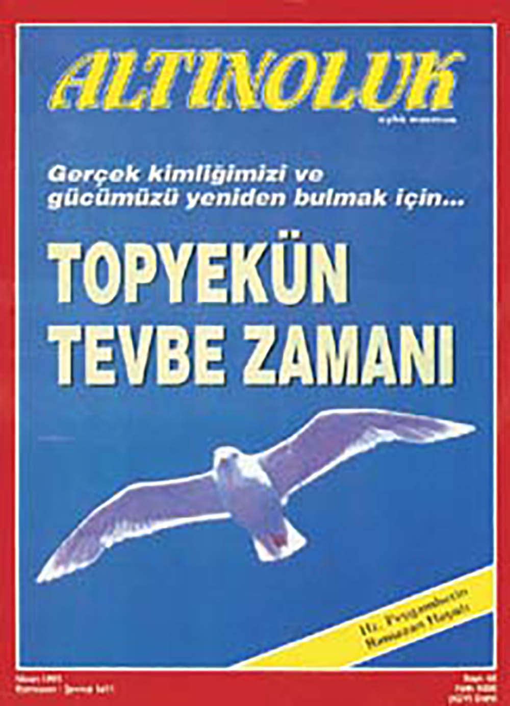 Topyekün Tevbe Zamanı