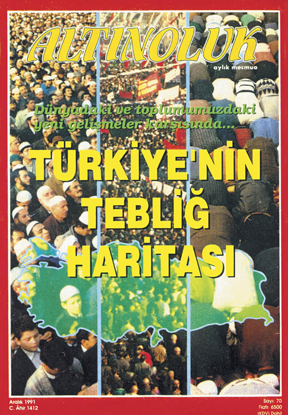 Türkiye'nin Tebliğ Haritası