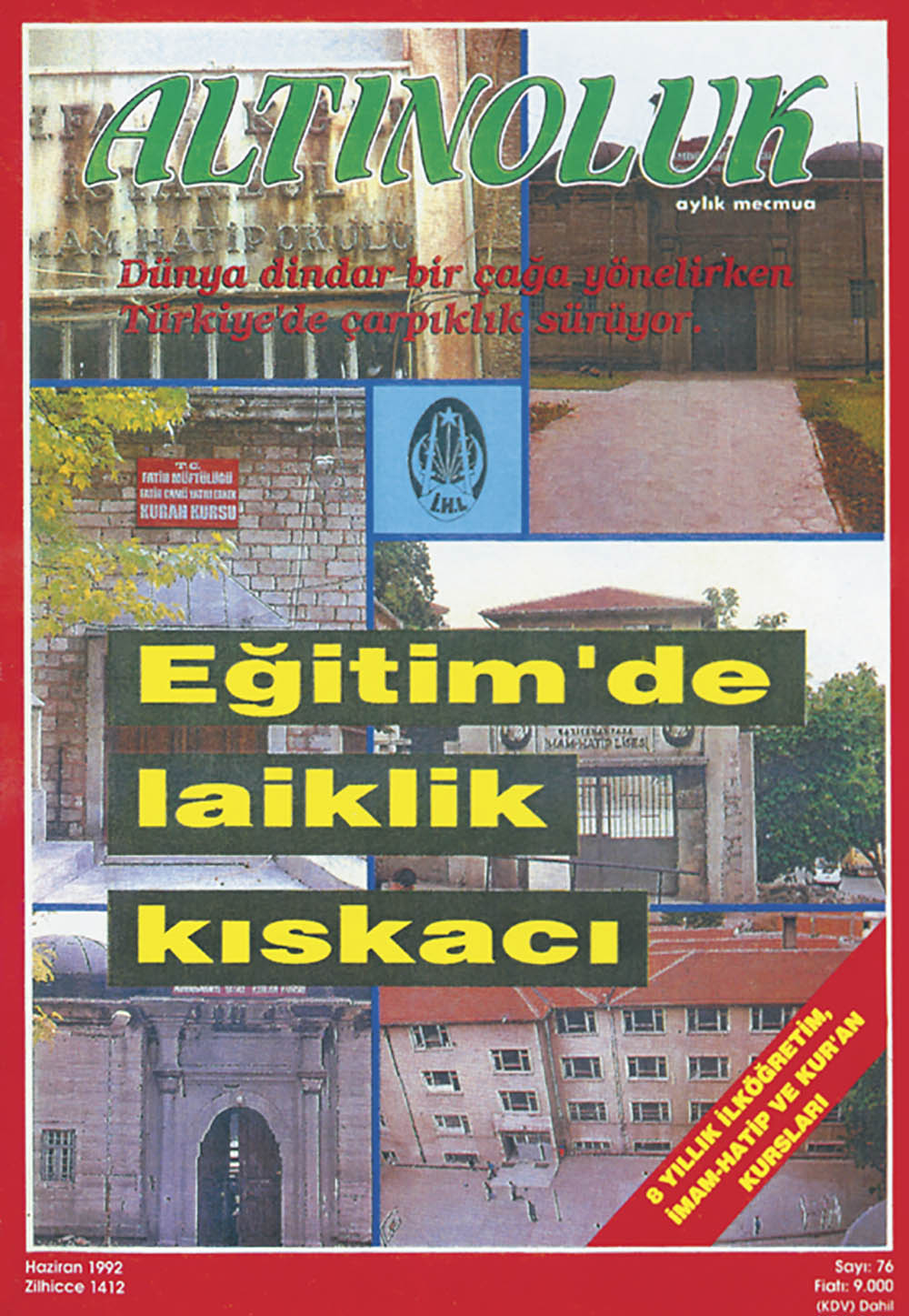 Eğitim'de Laiklik Kıskacı