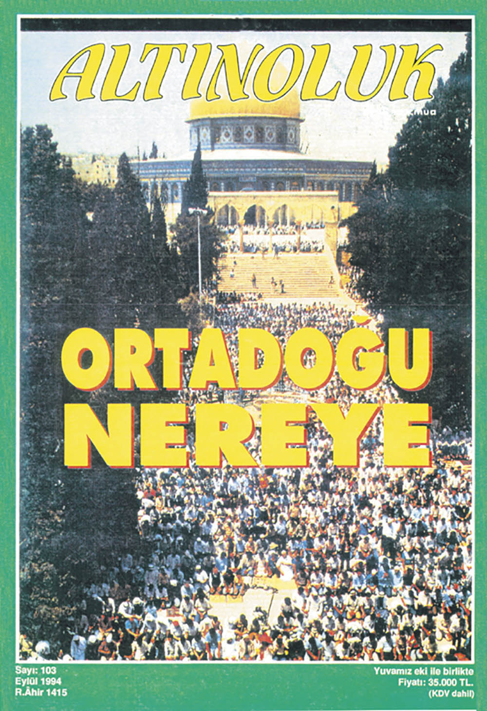 Ortadoğu Nereye