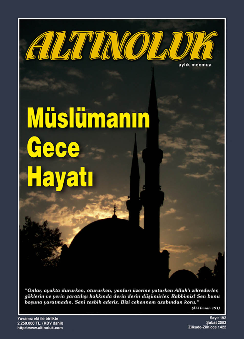 Müslümanın Gece Hayatı