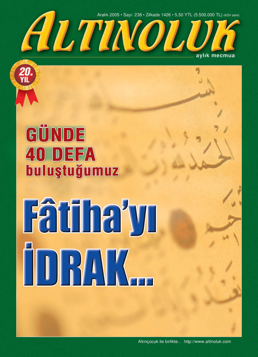 Fatiha'yı İdrak...