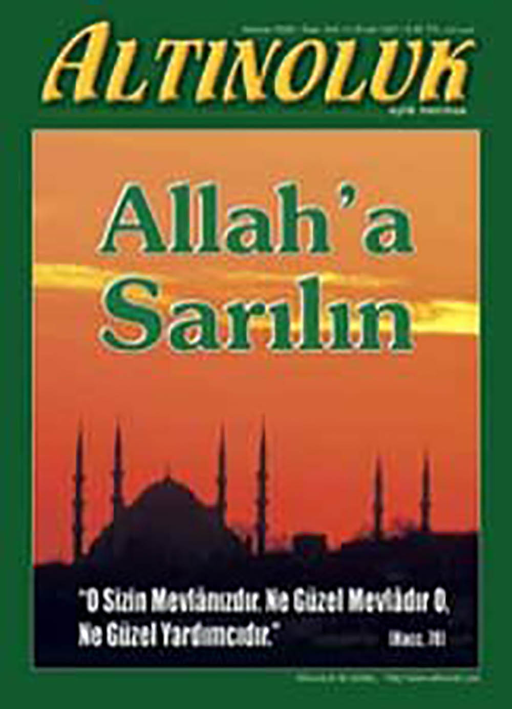 Allah'a Sarılın