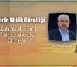 Âriflerin Ahlâk Güzelliği: Mahmud Sami Ramazanoğlu (ks) Örneği