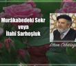 Murâkabedeki Sekr veya İlahî Sarhoşluk
