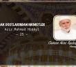 Aziz Mahmud Hüdâyî  (r.a) - 25