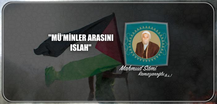 Mü’minler Arasını Islah