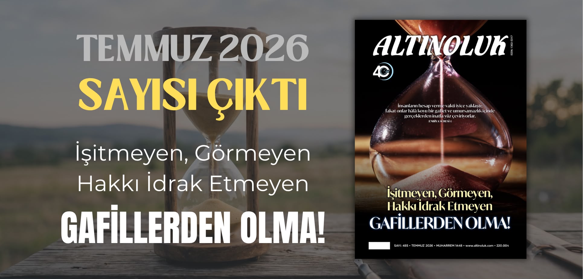 Gaflet Kalbin Uykusudur